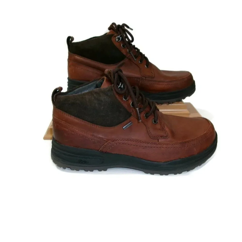 Abeo 24/7 Dri Walk Mens Ridley Leather Boots Slip Resistant Comfy Size 9.5 M - Picture 15 of 16